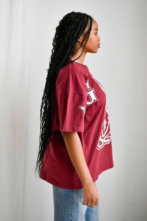 Texas A&M Southern Split OS Band Tee