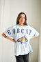Montana State Southern Split OS Band Tee