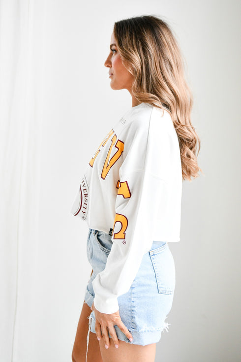 Arizona State Phipps Split Cropped Longsleeve