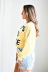 Michigan Perkins Chenille Cropped Longsleeve