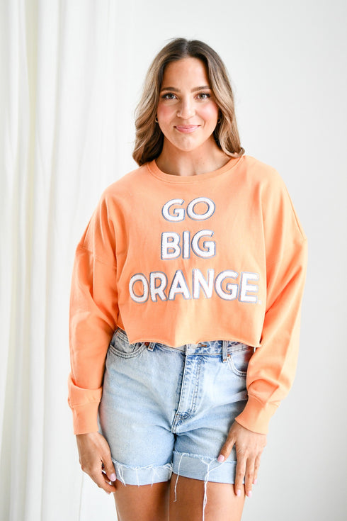 Tennessee Perkins Chenille Cropped Longsleeve