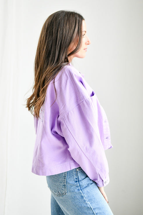 Kansas State Sanders Embroidery Canvas Twill Jacket