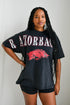 Arkansas Southern Split Oversized Band Tee