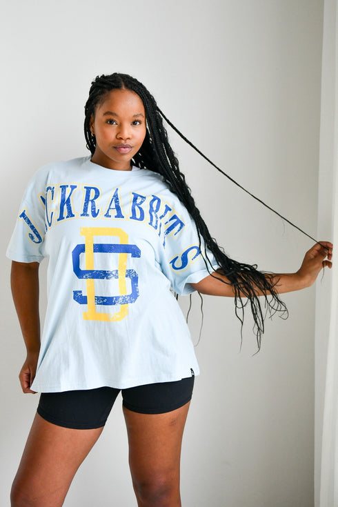 SD State Southern Split OS Band Tee