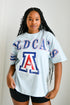 Arizona Southern Split Oversized Band Tee