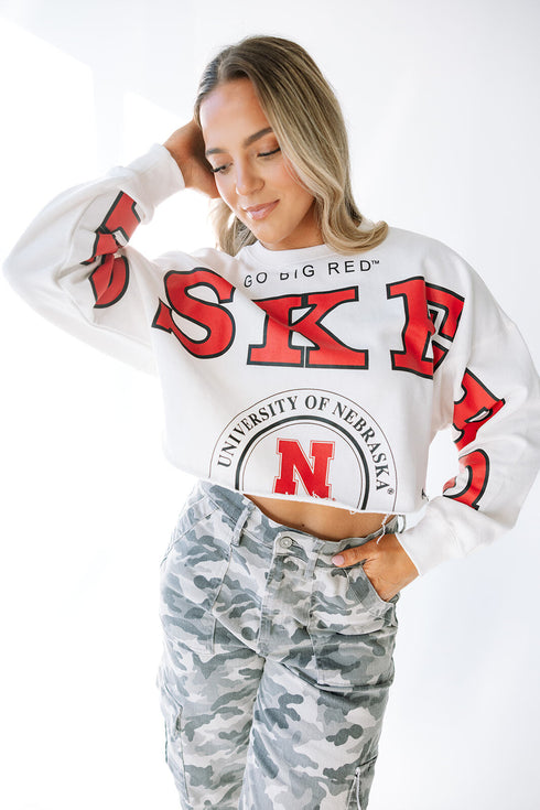 Nebraska Phipps Split Cropped Longsleeve