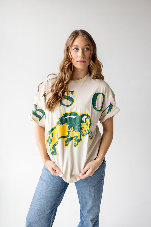 NDSU Southern Split OS Band Tee