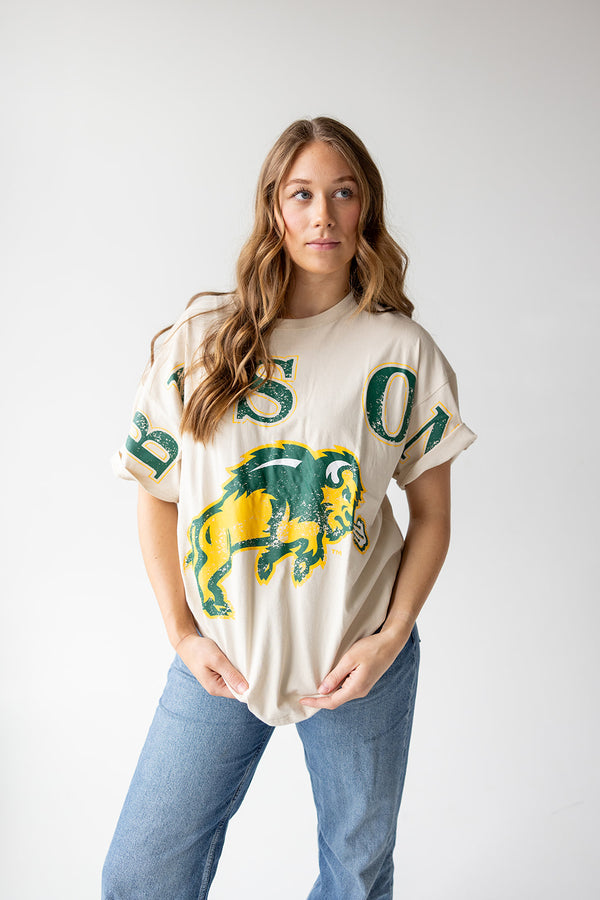 NDSU Southern Split OS Band Tee