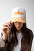 Tennessee Albon Checkered 5 Panel Canvas Baseball Hat