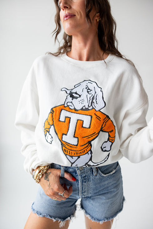 Tennessee Mascot Chenille Comfort Crew