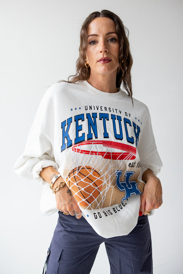 Kentucky Malone Multimedia Basketball OS Fleece Crew