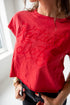 Kentucky Derby Ranger Rope Cropped Cuffed Tee