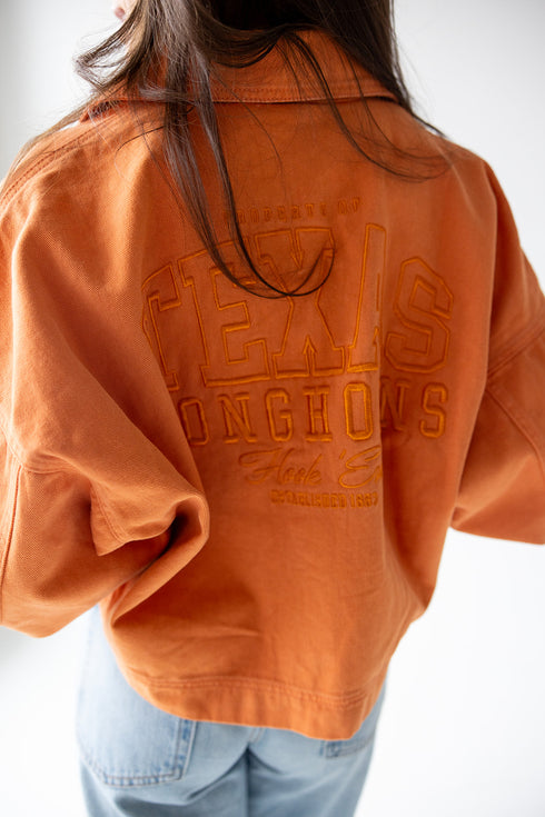 Texas Sanders Embroidery Canvas Twill Jacket