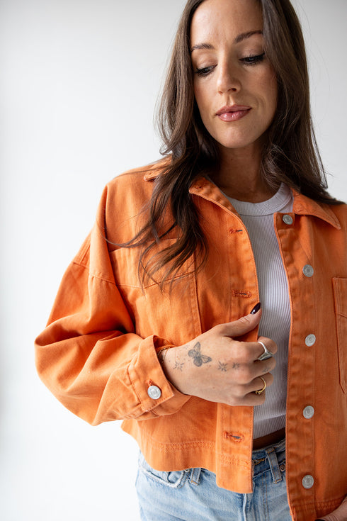 Texas Sanders Embroidery Canvas Twill Jacket