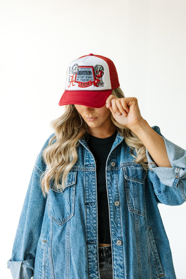 Alabama Layer Patch Foam Trucker Hat