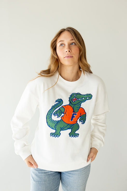 Florida Mascot Chenille Comfort Crewneck