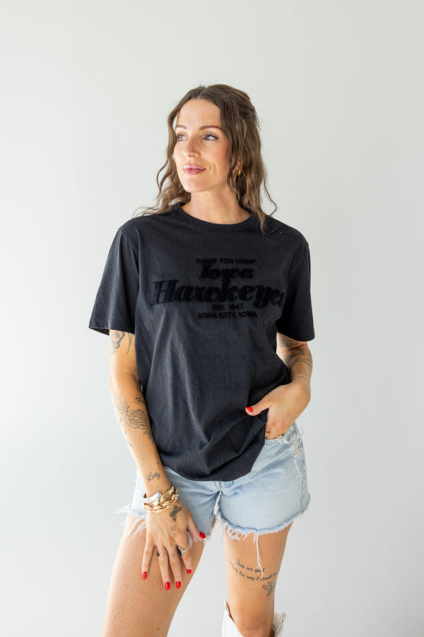 Iowa Hansen Brush Embroidery Comfort T-Shirt