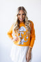 Tennessee Wicks Woven Striped Detail Sweater