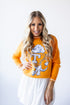 Tennessee Wicks Woven Striped Detail Sweater
