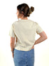 Wisconsin Manhattan Stitch Heavyweight Crop Tee