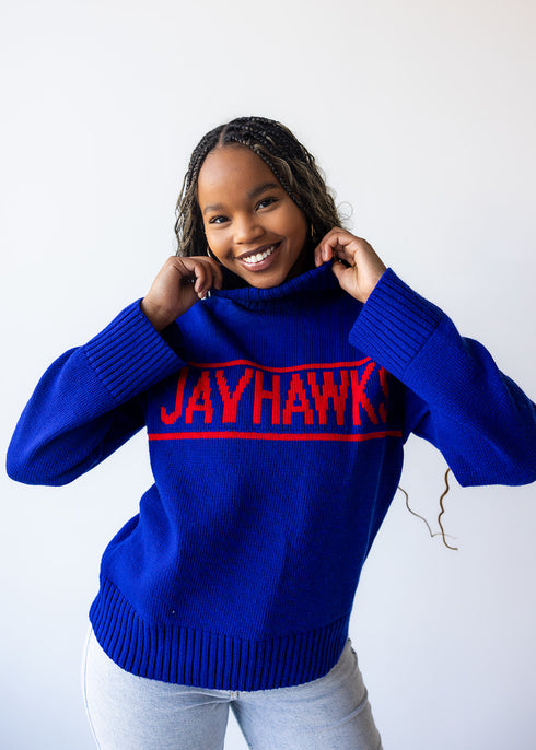 Kansas Railway Rolled Turtleneck Sweater
