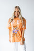 Clemson Southern Split Oversized Band Tee