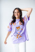 Clemson Southern Split Oversized Band Tee