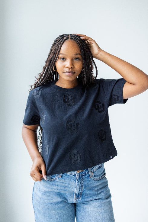 Colorado Ritter Repeat Heavyweight Crop Tee