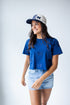 Michigan Ritter Repeat Heavyweight Crop Tee