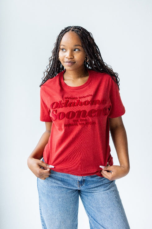 Oklahoma Hansen Brush Comfort Tee