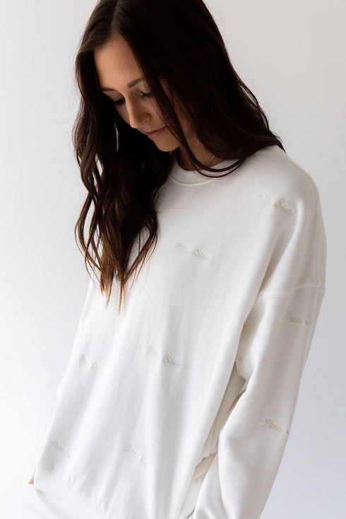 Penn State Ritter Repeat Lantern Sleeve Crew