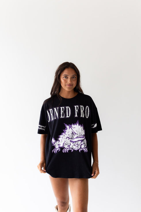 TCU Southern Split OS Band Tee