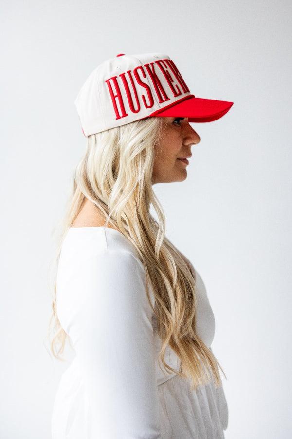 Nebraska Saturday Stretch 5 Panel Canvas Baseball Hat