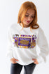 LSU Layer Patch Lantern Sleeve Crew