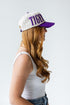 LSU Saturday Stretch Canvas Trucker Hat