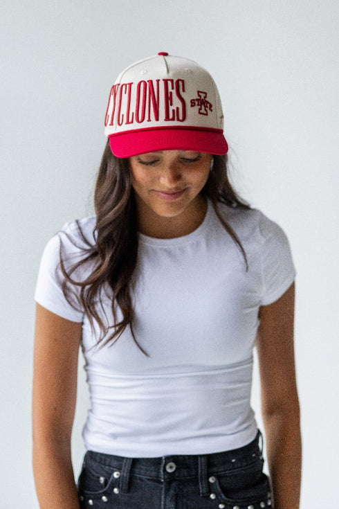 Iowa State Saturday Stretch 5 Panel Canvas Baseball Hat