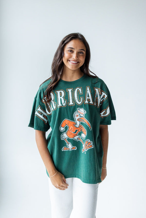 Miami Southern Split Oversized Band Tee