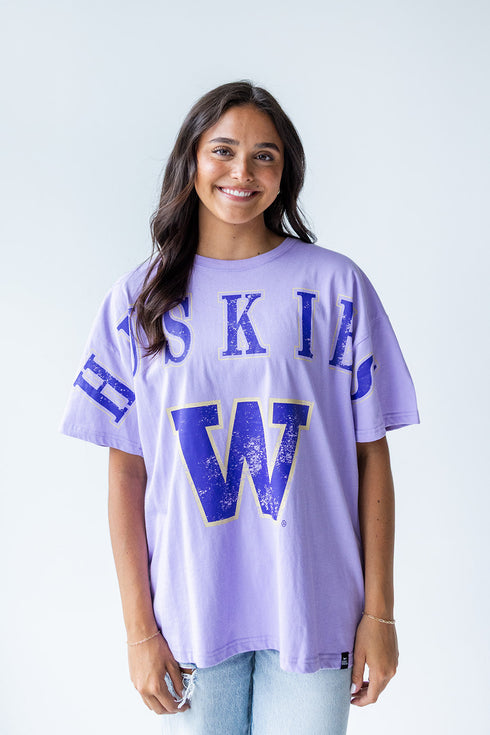 Washington Southern Split Oversized Band Tee