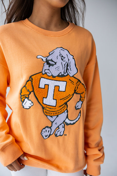 Tennessee Mascot Chenille Comfort Crew