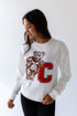 Cornell Mascot Chenille Comfort Crewneck