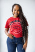 Arkansas Sayler Star Heavyweight Crop Tee