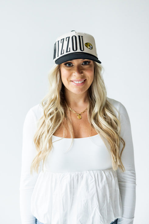 Missouri Saturday Stretch 5 Panel Canvas Baseball Hat