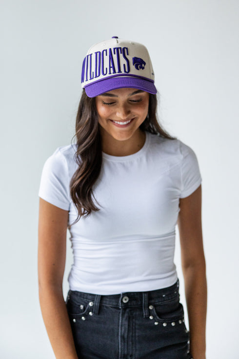 Kansas State Saturday Stretch 5 Panel Canvas Baseball Hat