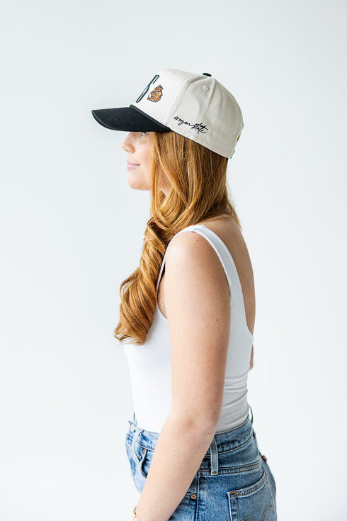 Oregon State Saturday Stretch 5 Panel Canvas Baseball Hat