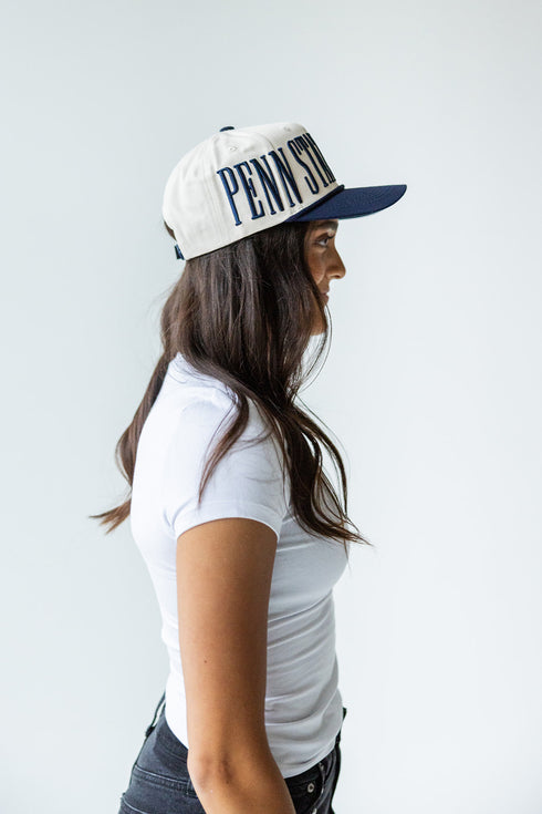 Penn State Saturday Stretch 5 Panel Canvas Baseball Hat