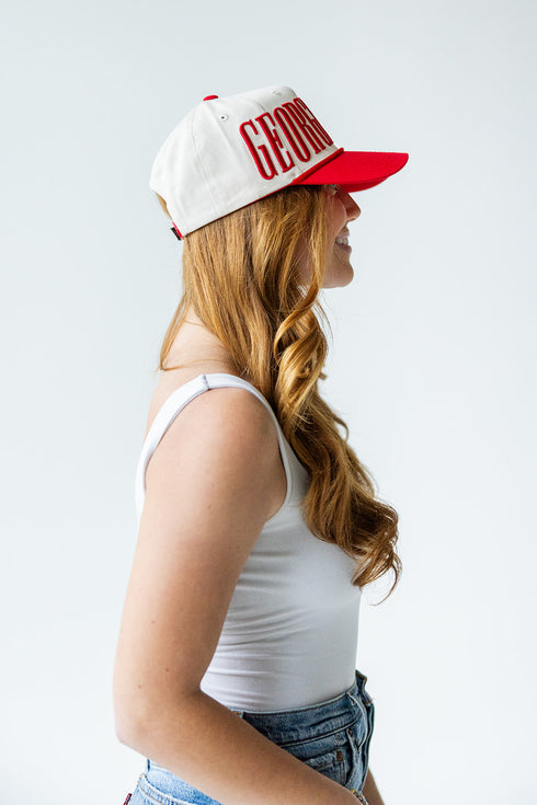 Georgia Saturday Stretch Canvas Trucker Hat