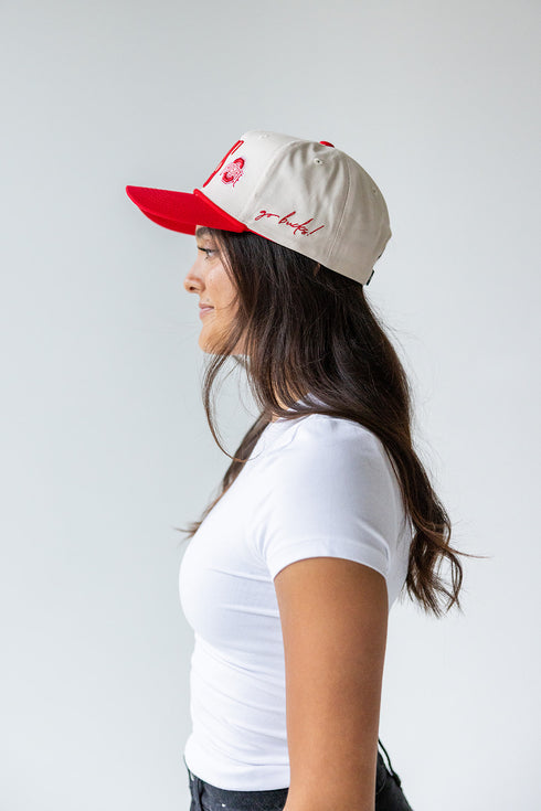 Ohio State Saturday Stretch 5 Panel Canvas Baseball Hat