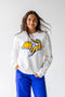 SD State Mascot Chenille Comfort Crewneck