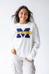 Michigan Mascot Chenille Comfort Crew