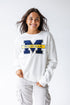 Michigan Mascot Chenille Comfort Crewneck